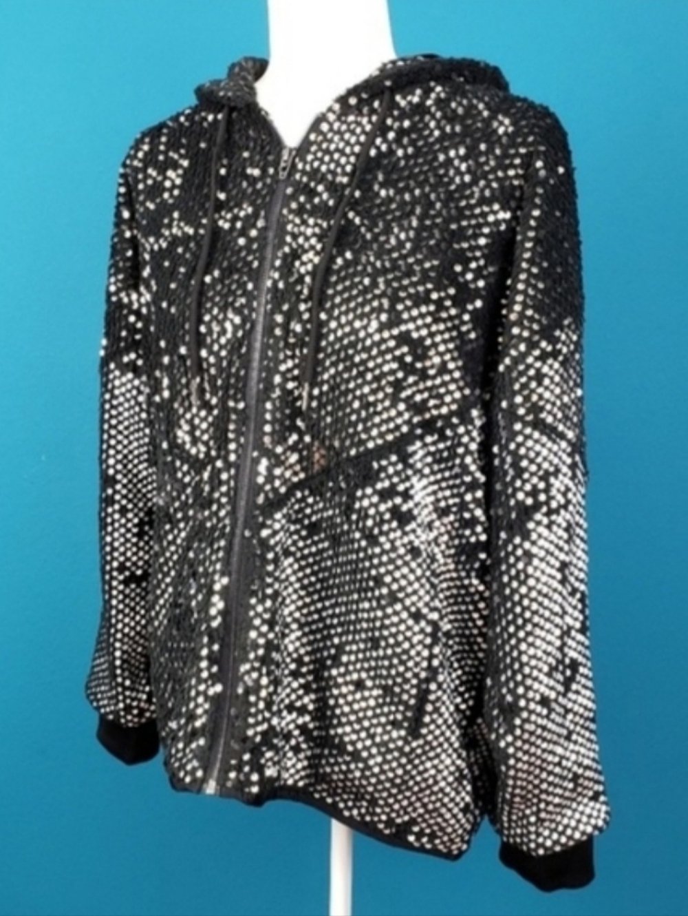🆕️ 🎬 BLANK NYC Sequin Festival Jacket // (NWT)